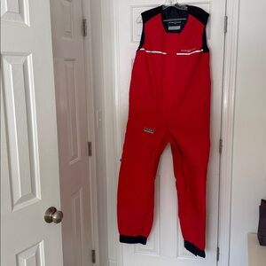 Henri Lloyd men’s Salopettes bib large Red sailing fishing- Large pants